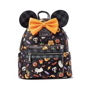 Disney Minnie Mouse Halloween Mini Loungefly Backpack Disney Parks